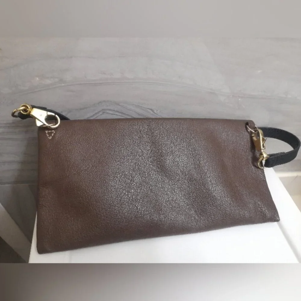 Dooney & Bourke - Shoulder Hand Clutch Bag - Brown - Picture 13 of 16